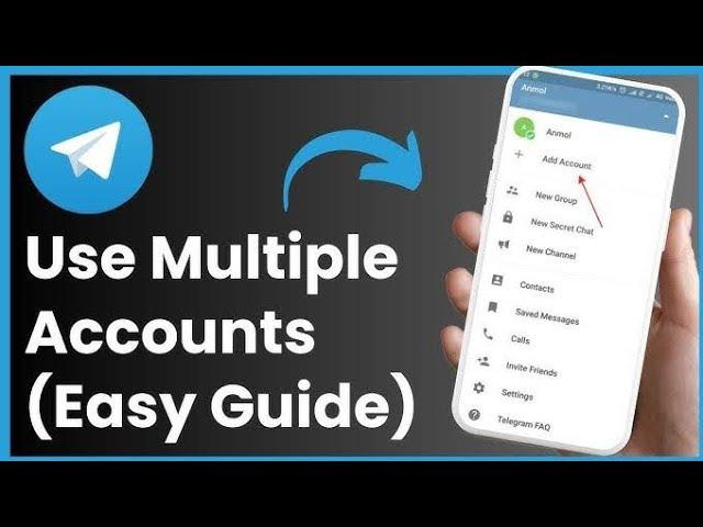 How to create multiple Telegram accounts on a single device