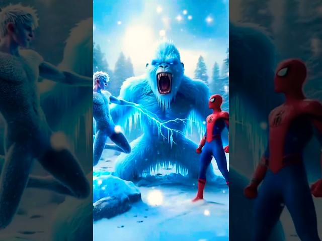 #Spider-man and elsa frozen vs joker #سبایدرمان # ytshorts