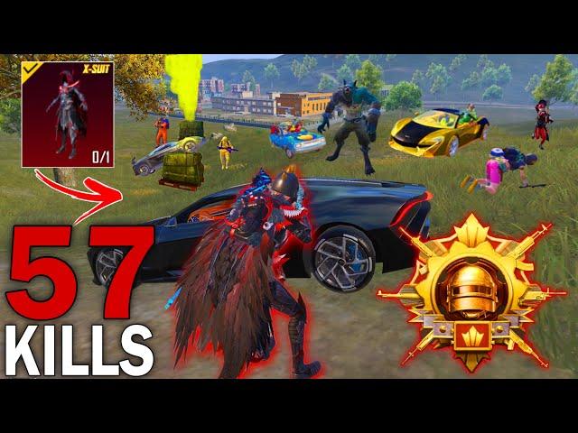  FASTEST RUSH GAMEPLAY With Blood Raven X-SUIT  Pubg mobile