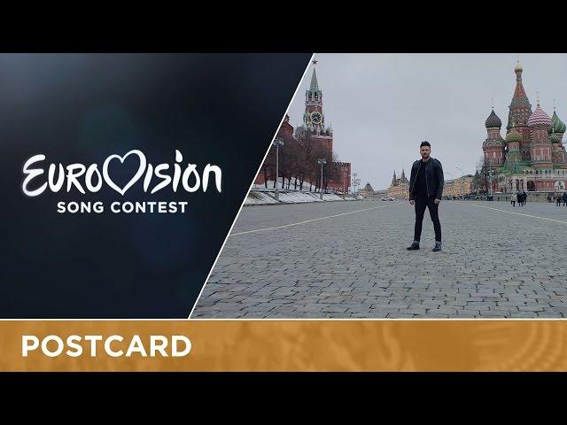 Postcard of Sergey Lazarev (Russia)