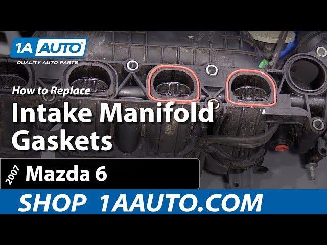How To Replace Intake Manifold Gaskets 02-07 Mazda 6