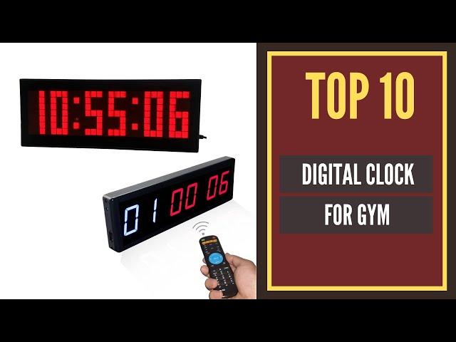 The Top 10 Best Digital Clock For Gym 2022