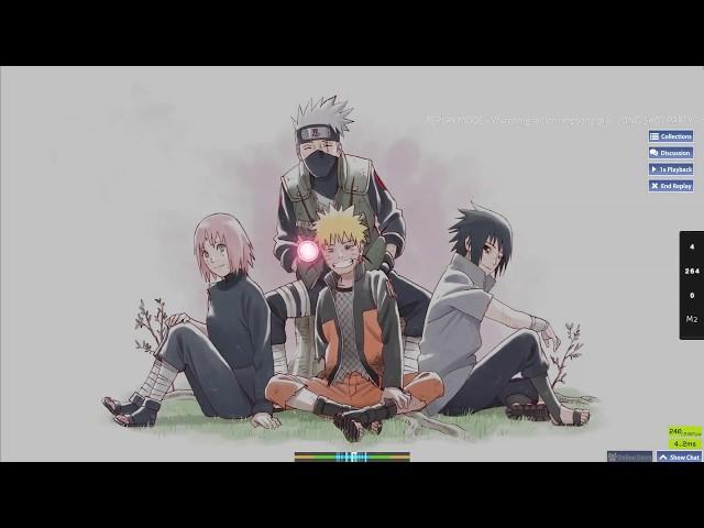 Naruto Shippuden OP#2 - Distance (OSU)