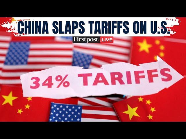 Trump Tariff War LIVE: China to Impose Tariffs of 34% on all US Goods From April 10 | Trade War|N18G