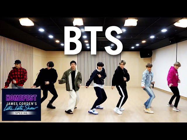 BTS Performs 'Boy with Luv' In Quarantine - #HomeFest