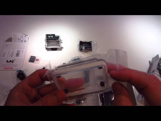 SJ4000 Action Camera Unboxing ("What's In The Box") Mounts Included, Underwater Case