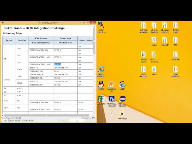 11 4 1 2 Packet Tracer   Skills Integration Challenge