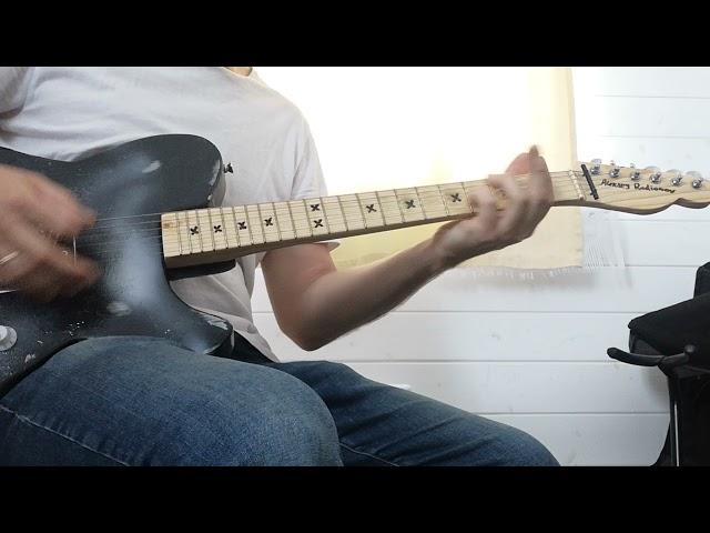 Another selection of melodies on the electric guitar