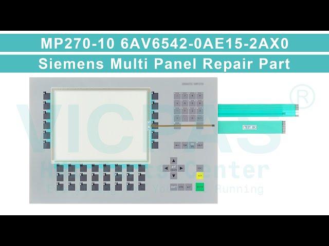 6AV6542-0AE15-2AX0 Siemens HMI Touch Glass Keypad