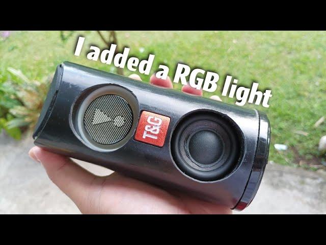 How to modify a FAKE JBL speaker (T&G 113A speaker) 2023