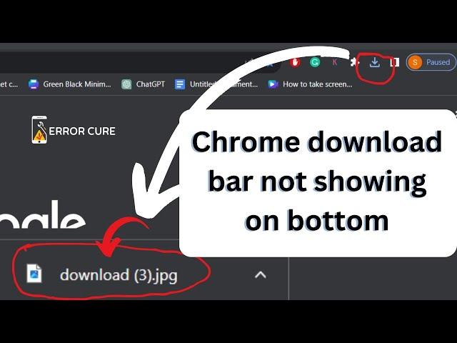 How to enable/disable download button on Chrome  | Chrome download bar not showing on bottom