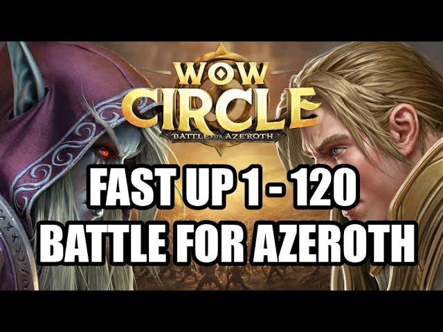 Гайд прокачка 1 - 120 уровни в  World of Warcraft: Battle For Azeroth 8.3.7 !