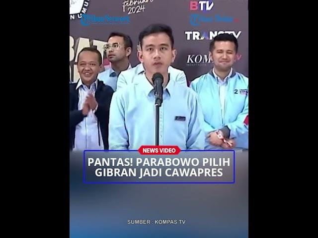 PRABOWO SUBIANTO Tak Salah Pilih Cawapres, Gibran Rakabuming Bikin Kicep Cak Imin dan Mahfud MD
