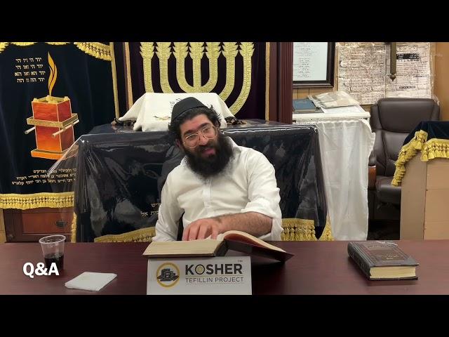 Q&A -5 Rav Asher Gadaev 5784 ￼