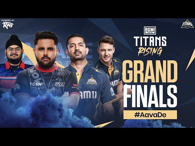 Titans Rising 2024 | Grand Finals D2 | BGMI Live ft. Team Xspark, Team 8bit, Carnival Gaming, etc.