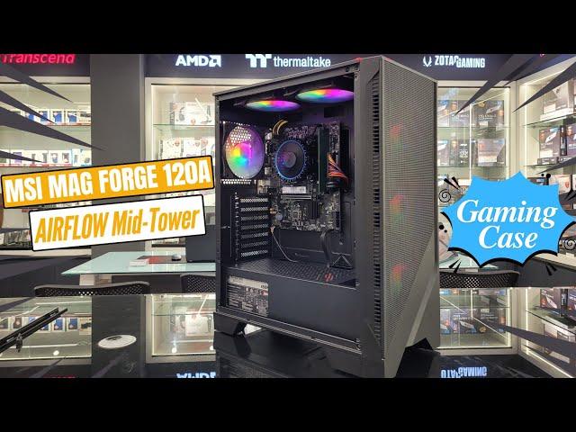 MSI MAG FORGE 120A Airflow: The Best Budget Gaming Case in 2024?