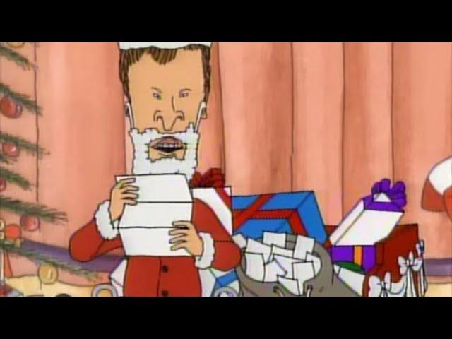 Beavis And Butt-Head - Santa Butt-Head is cool. 