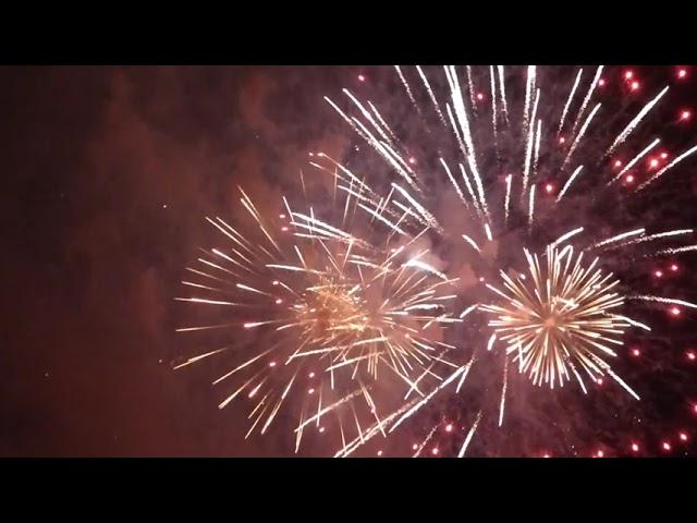 #Футаж праздничный салют вблизи ◄4K•HD► #Footage festive fireworks close