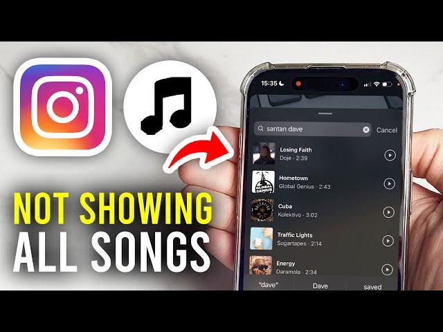 How To Fix Instagram Music Not Showing All Songs - Full Guide