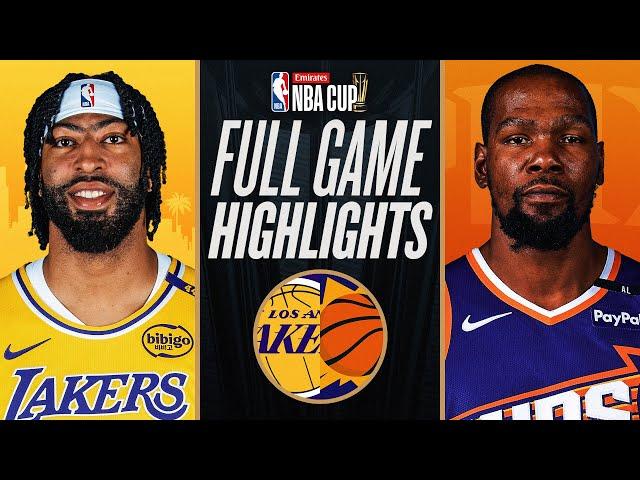 LAKERS at SUNS | EMIRATES NBA CUP  | FULL GAME HIGHLIGHTS | November 26, 2024