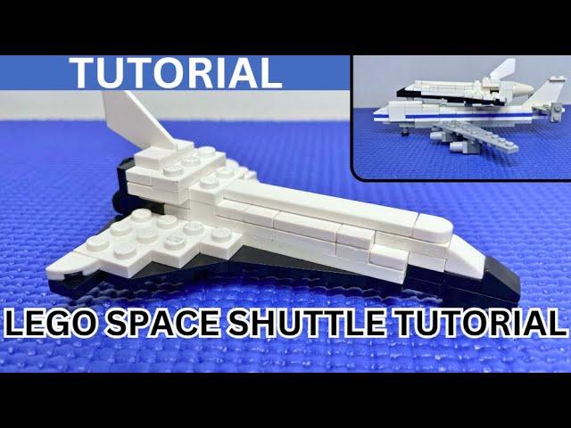 My Custom LEGO Space Shuttle! (TUTORIAL) Lego MOC