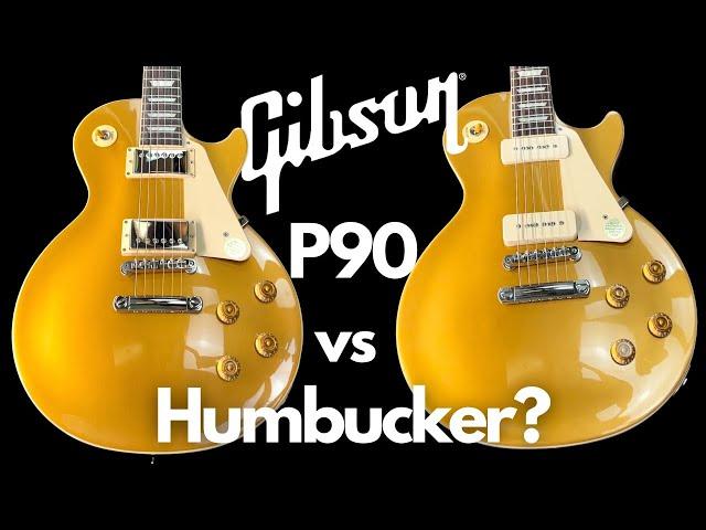 P90s or Humbuckers? Gibson Les Paul Gold Top Comparison