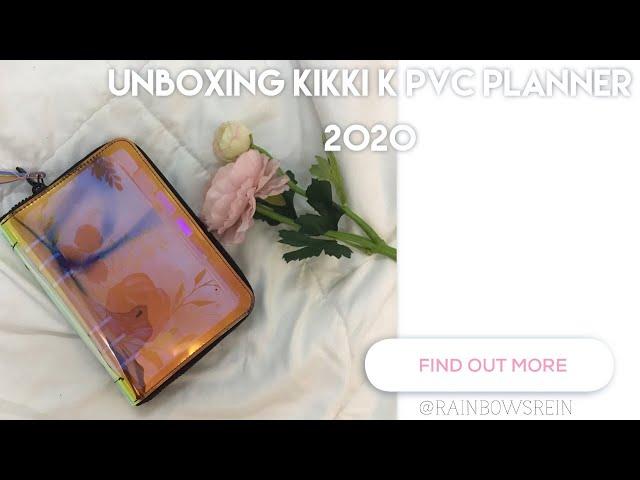 UNBOXING : KIKKI K PVC 2020 CUTE TIME PLANNER (HOLOGRAPHIC)