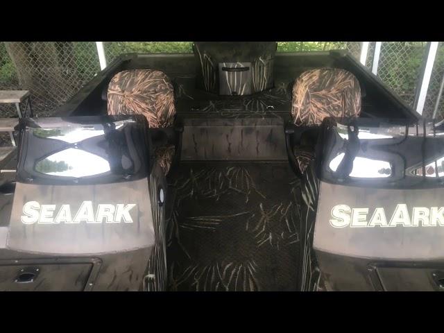 Custom SeaArk Predator W/ Dual Consoles & Captain Chairs; For The Best in Jet Boating Call Ducky's