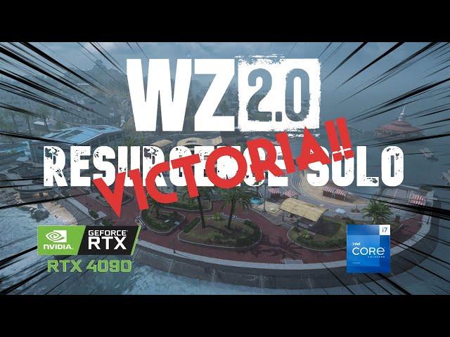 Resurgence Solo Warzone 2 Season 3 ( RTX 4090 / 13700k / 4K )