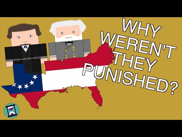 Why weren't Confederate leaders punished after the Civil War? (Short Animated Documentary)