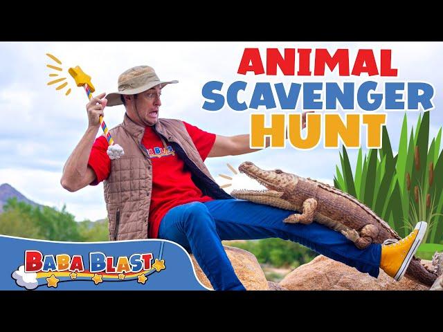 Animal Scavenger Hunt | Educational Videos for Kids | Baba Blast!