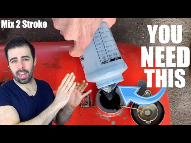 How to Mix 2 Stroke Fuel | EASIEST WAY