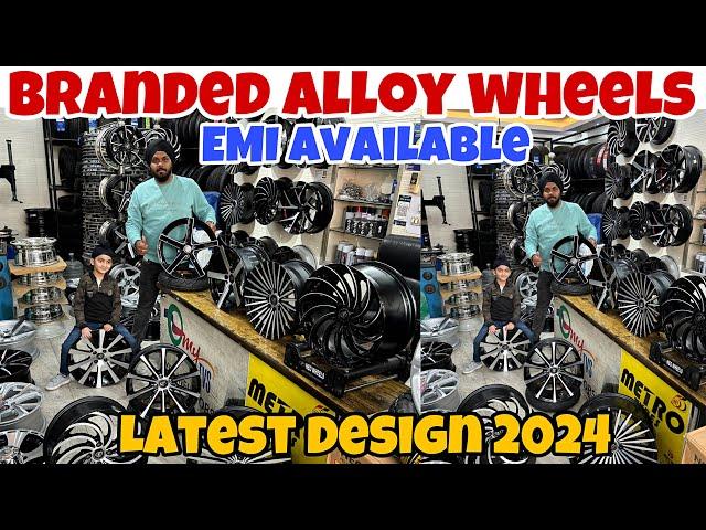 Branded alloy wheels market delhi | latest design All sizes | EMI पर लगवाओ अब यहाँ से