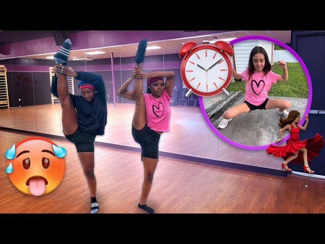 WHICH BRAT KEEPS THIER LEG UP THE LONGEST⏰ LOSER GETS PUNISHED!!(ARMANI PASSED OUT?)