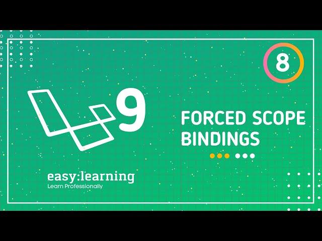 Laravel 9 New Features #8 | Forced Scope Bindings