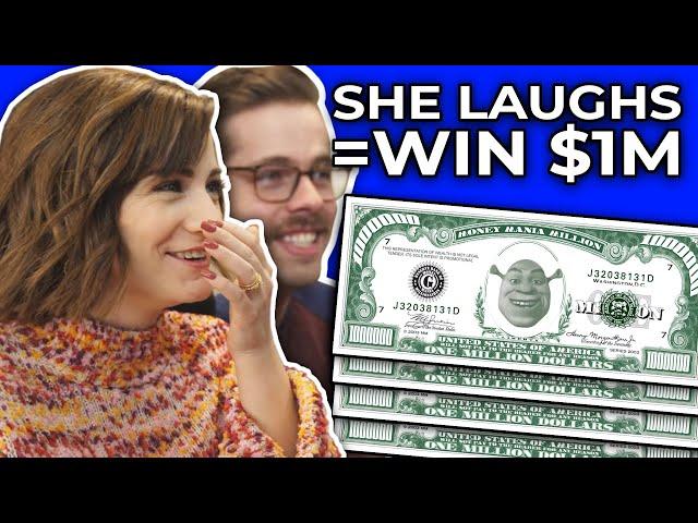 If You Can Make My Wife Laugh, You Win $1,000,000 Shrek Bill