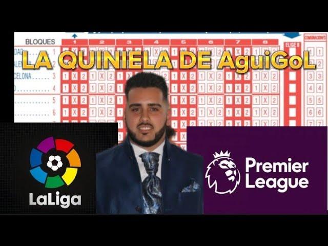 LA QUINIELA DE LOS JUEVES (Liga y Premier) Jornada 5 y 7