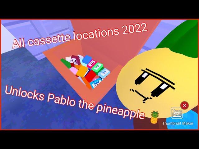 All cassette locations 2022 | Cleaning simulator