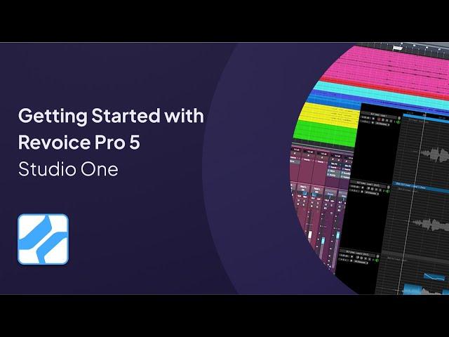 Getting Started with Revoice Pro 5 in Studio One