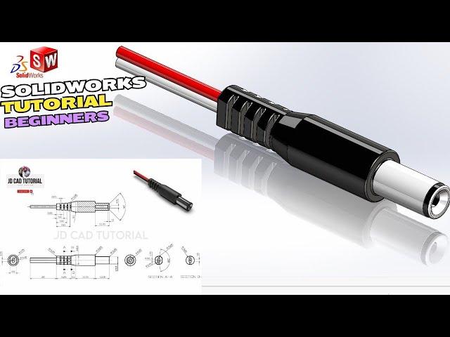 Solidworks Tutorial for beginners Electric Cable