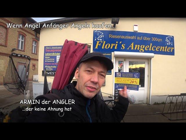 Wenn Angel Anfänger Angeln kaufen...Armin der Angler im Angelcenter