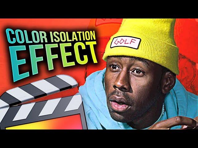 How To Make A Color Isolation Effect - Final Cut Pro X