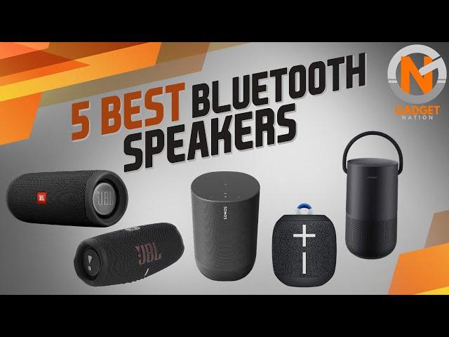 5 Best Bluetooth Speakers 2021