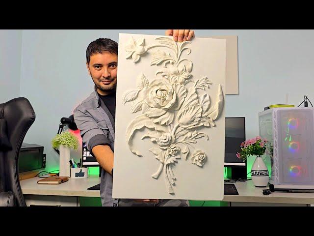 Tutorial on an easy way to make a bas relief