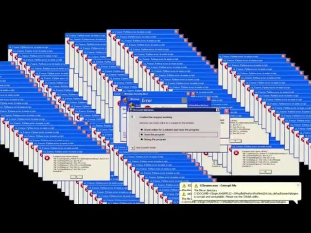 BSOD (blue screen of death) meme #memes #videoeffects