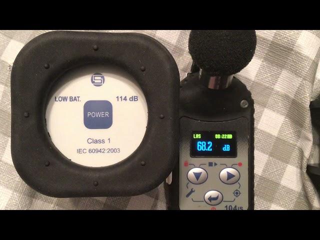 Svantek SV104 Dosimeter Calibration