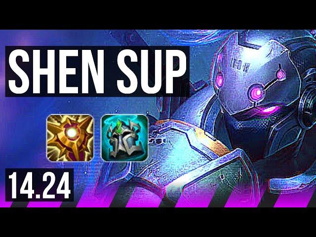 SHEN & Jhin vs ORIANNA & Ashe (SUP) | NA Master | 14.24