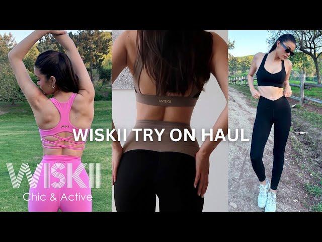 BEST WORKOUT SETS OF 2024- try on haul with WISKII Active #wiskiiactive  #wiskiiactivehaul