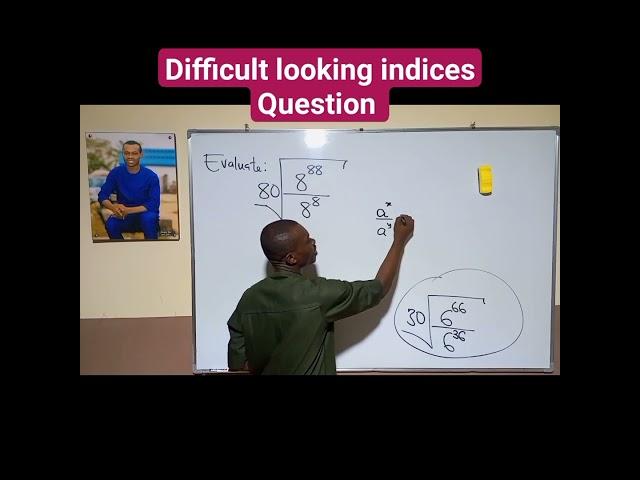 Gigantic Indices Exam Question #learnhowtosolvetheexponentialequation