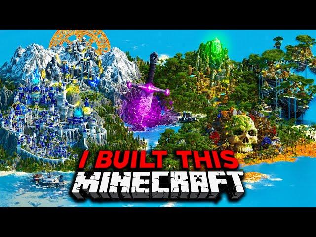 I BUILT AI GENERATED MINECRAFT | Full Movie [6000+ HOURS]